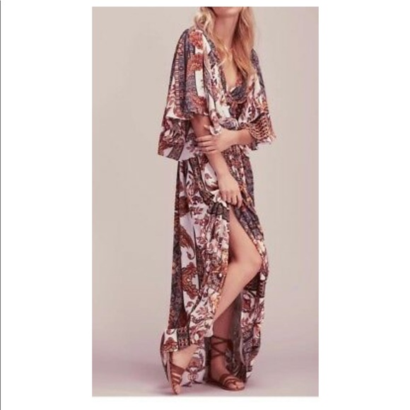 Free people bohemian maxi - Picture 2 of 8